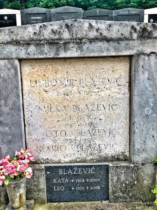 The Blažević grave at Senj, read at last