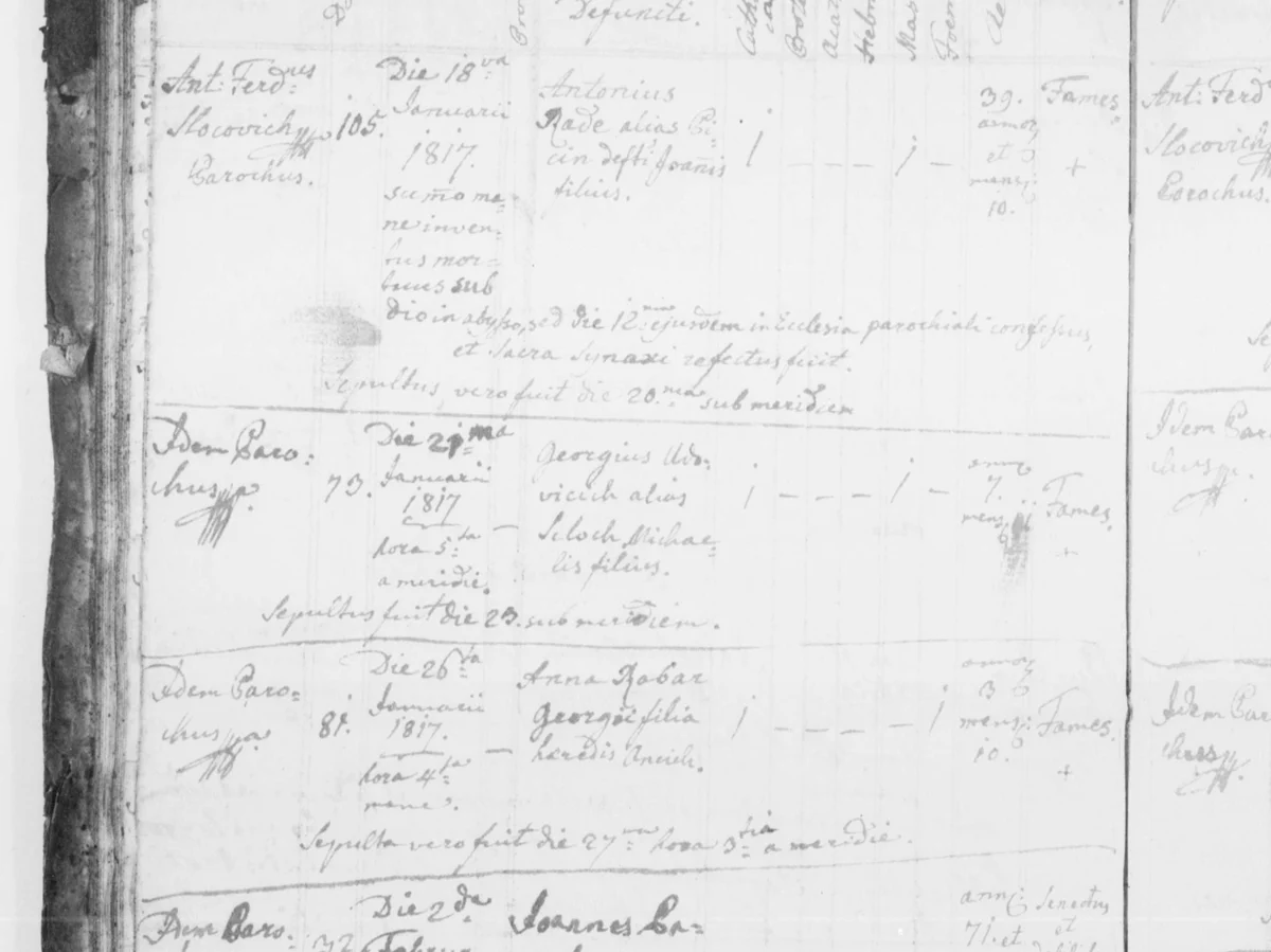January 1817 — the children